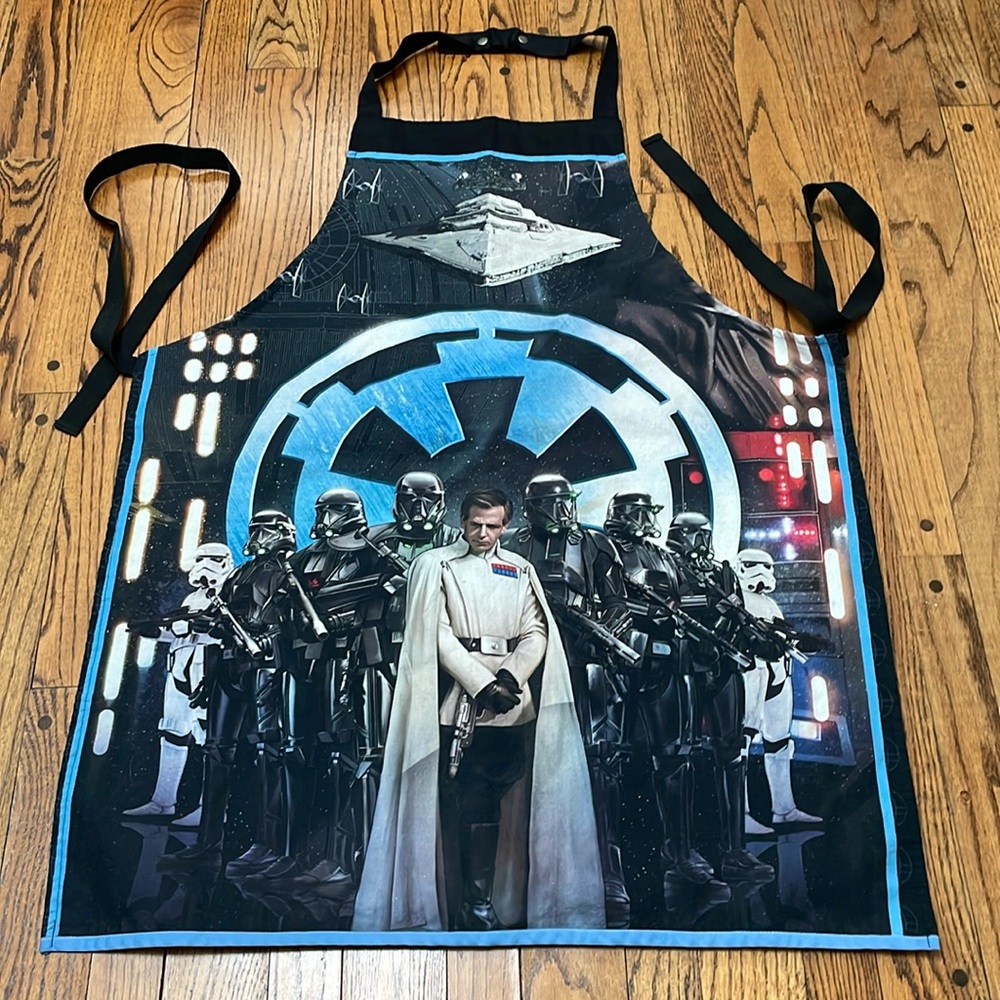 Star Wars apron snap neck tie back